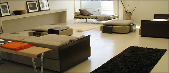 concrete floor. light brown concrete floor